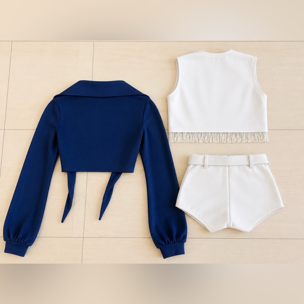 DALLAS COWBOY CHEERLEADER Costume-Size Small - Picture 5 of 5